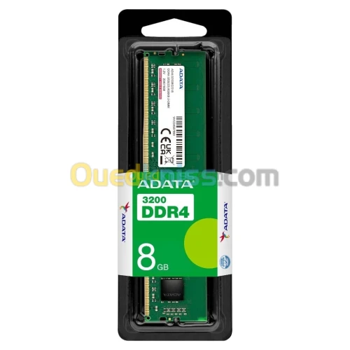 RAM ADATA 8GB DDR4 DESKTOP - UDIMM 3200MHZ - INTEL & AMD - CAS 1.2V - 288-PIN DIMM
