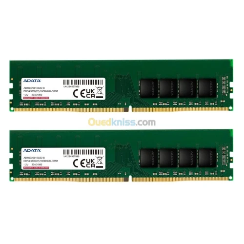 RAM ADATA 8GB DDR4 DESKTOP - UDIMM 3200MHZ - INTEL & AMD - CAS 1.2V - 288-PIN DIMM