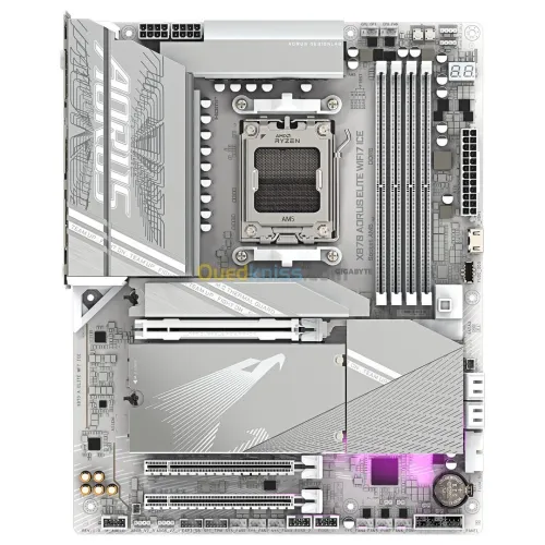 GIGABYTE X870E AORUS ELITE WIFI7 ICE - CARTE MÈRE ATX - SOCKET AM5