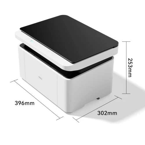 DELI M1820 - IMPRIMANTE MULTIFONCTION - LASER MONOCHROME A4 - 20 PPM - 1600 PAGES - USB - WHITE