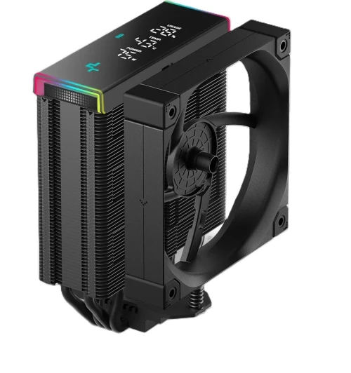 DEEPCOOL AK400 DIGITAL PRO - AIRCOOLING 120 MM - INTEL & AMD - ARGB - ÉCRAN LCD - 2000 RPM - BLACK