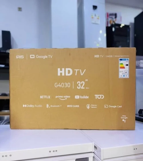 TV IRIS 32" G4030 - FULL HD - GOOGLE TV - ANDROID - BELUTOOTH - EYE CARE - DOLBY AUDIO - GOOGEL CAST