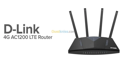 D-LINK DWR-M960 - MODEME 4G LTE - AC1200 WIFI 5 ROUTER - JUSQU'À 150 MBIT/S - 1000MBPS - RJ45