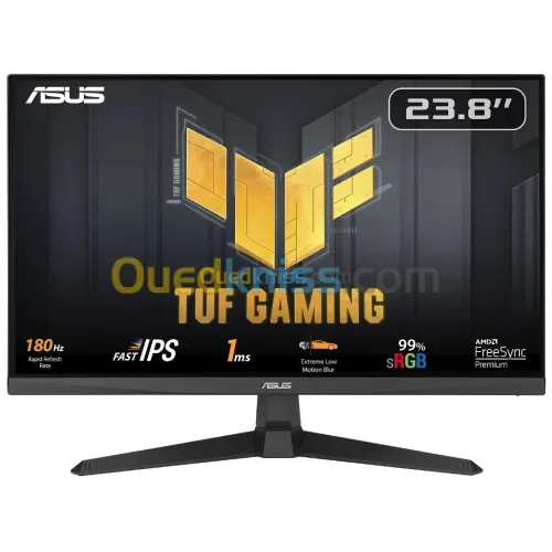 ECRAN ASUS TUF GAMING VG249QL3A 23.8" -180Hz - 1080p FHD - IPS - 1ms - 1920x1080 - FreeSync & G-SYNC
