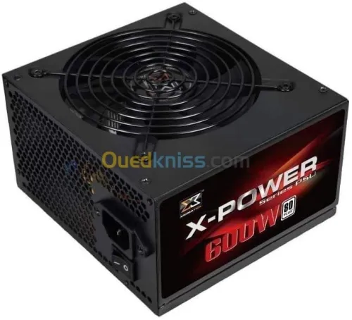 Alimentation Xigmatek X-POWER 600W 80 Plus Power Supply