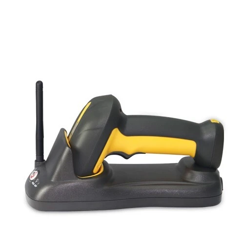 HENEX XL-9529 - DOUCHETTE CODE À BARRE 1D/2D SANS FIL - IP65 - PLUG & PLAY - 600M DISTANCE - 2200MHA - 433MHZ - BLACK