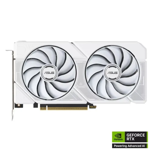 ASUS DUAL RTX 5060 TI OC - 16GO GDDR7 4K - DLSS 4 - RAY TRACING- 165W - HDMI/DP -PCI EXPRESS -WHITE