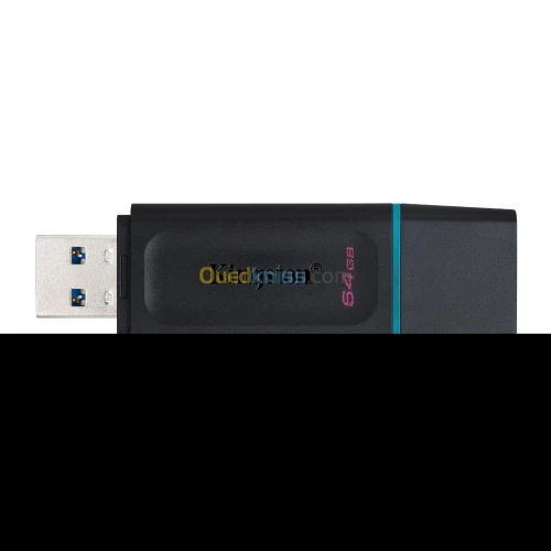 KINGSTON DATATRAVELER EXODIA - FALSH DISQUE 64GB - USB TYPE-A 3.2 - TRANSFERT RAPIDE - BLACK