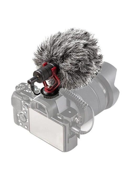 GOSMART MICROPHONE UNIVERSAL GS-MM1 - DIRECTIONNEL MULTIPLATEFORME - MÉTALLIQUE - 35 KHZ -BLACK
