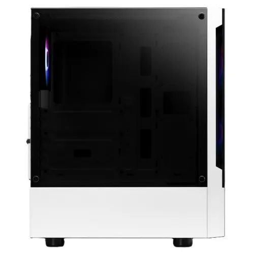  GAMDIAS TALOS E3 - BOÎTIER GAMING MOYEN TOUR - VERRE TREMPÉ - 3 x FANS ARGB - 320 mm MAX - WHITE