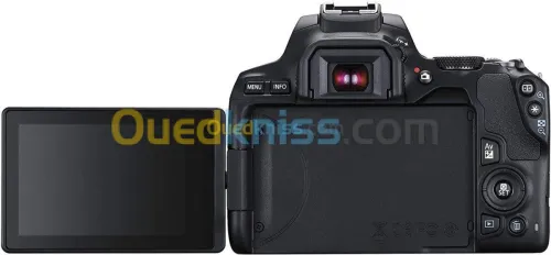 Canon EOS 250D DC Appareil Photo Numérique 24.1MP -Reflex Objectif EF-S 18-55mm III Wi-Fi Bluetooth