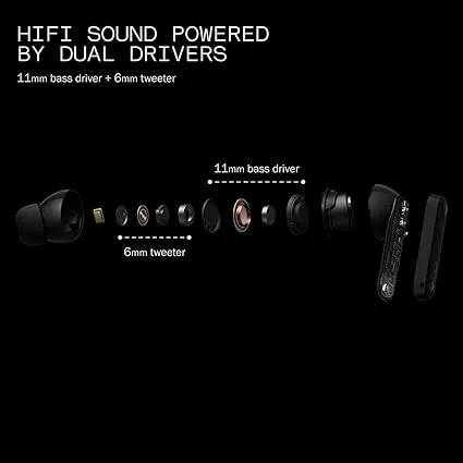 CMF BY NOTHING BUDS PRO 2 WIRELESS EARBUDS - BLUETOOTH 5.3 - CHARGING CASE - NOISE CANCELLING