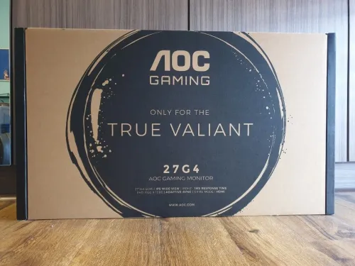 ÉCRAN AOC 27G4 - 27 INCH - 1080P - IPS - 180HZ - 1MS - GTG - HDR10 FAST - ADAPTIVE SYNC - NOIR