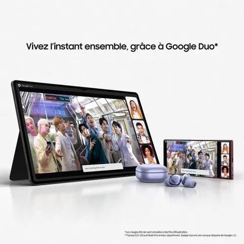 SAMSUNG Galaxy Tab S8+ 5G - 8Go - 256 Go - 12,4inch Super AMOLED - Blister