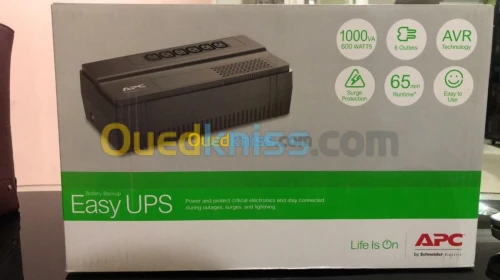 APC Easy Ups 1000VA 600 Watts - BV1000i - Onduleur -