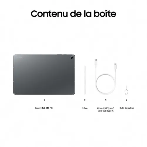 SAMSUNG GALAXY TAB S10 FE PLUS WIFI - 8GB -128GB - 13.1" 10090 mAh - 13 MPXL - BLISTER - 5000 MHA SM-X626 