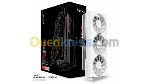 XFX SWIFT RADEON RX 9060 XT OC 16GB - PRO GAMING - PCIe 4.0 - GDDR6 - AMD RDNA - 3X FANS - WHITE