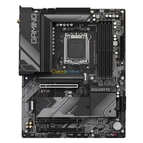 GIGABYTE B650 GAMING X AX V2 - CARTE MÈRE ATX - SOCKET AM5 - 4 X DDR5 - 1 X PCIE 4.0 X16 - 3 X M.2 PCIE 4.0 NVME - WIFI 6E - BT 5.2 - LAN 2.5GBE - USB 3.2 - BLACK