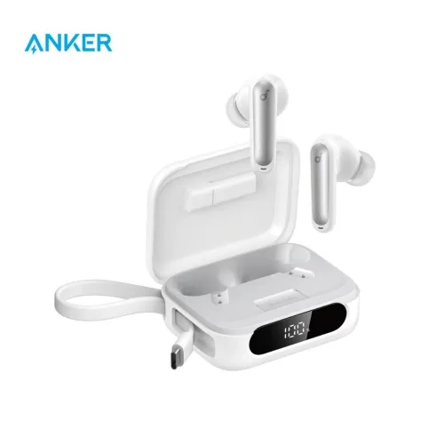 SOUNDCORE BY ANKER P41i - EARBUDS SANS FIL + FAST CHARGEURE - ANC 40H USB-C ORIGINAL - BLACK & WHITE