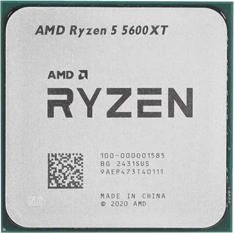PROCESSEUR AMD RYZEN 5 5600XT - SOCKET AM4 - 6-CORE - 12-THREADS - 3.7GHZ - 65W - BOX AVEC VENTILO