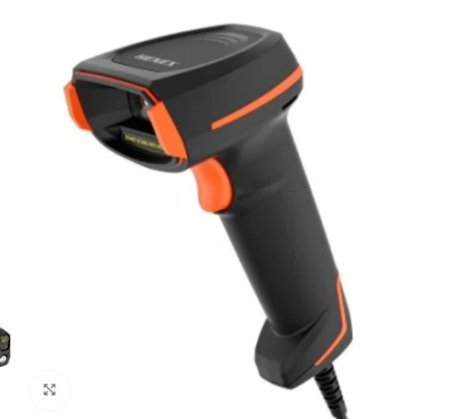 HENEX HC-4208S - DOUCHETTE LECTURE CODE À BARRE 2D FILAIRE - USB/RS232 - IP52 - PLUG & PLAY - BLACK