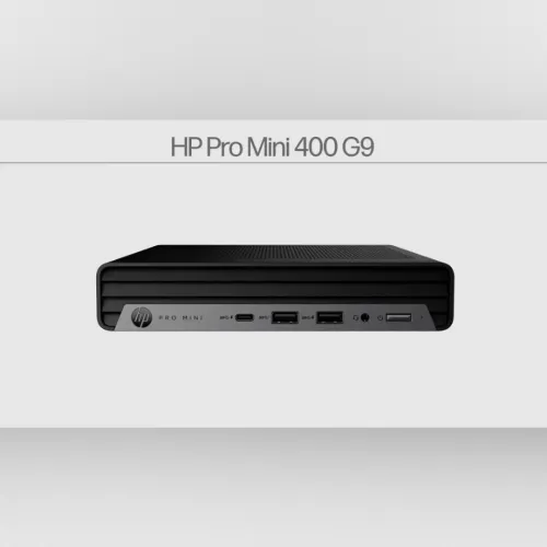 HP PRO MINI 400 G9 - CORE I5-14500T - 16GB RAM - 512GB SSD - CLAVIER + SOURIS HP - WIN 11 - BLACK