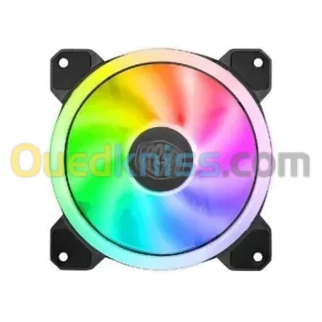 COOLERMASTER MASTERFAN MF120 S3 - VENTILATEURS DE BOÎTIER 120 MM ARGB - 47 CFM - BLACK
