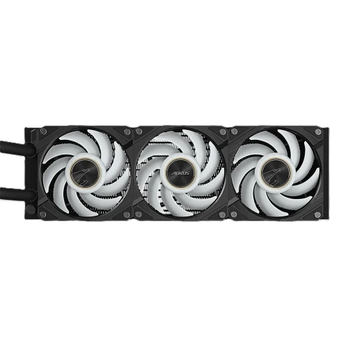GIGABYTE AORUS WATERFORCE X II 360 - WATERCOOLING ULTRA PERFORMANCE - LCD - 360 MM - RGB - BLACK