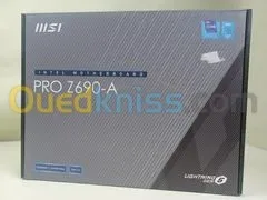 Carte Mère MSI PRO Z690-A - ATX Socket 1700 - 4x DDR5 - M.2 PCIe 4.0 - USB 3.2 - PCI-Express 5.0 16x