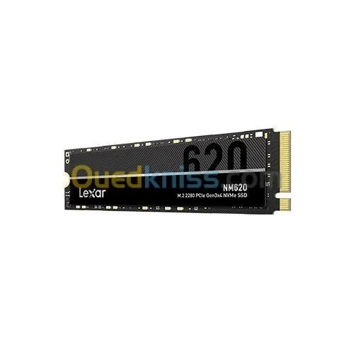 LEXAR NM620 1To - SSD M.2 - Disque Dur Interne - NVMe - Jusqu'à 3500 Mo/S