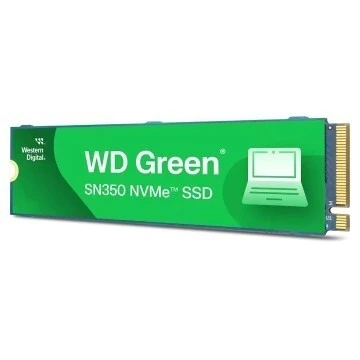 WD GREEN SN350 250GB - DISQUE DUR SSD M.2 NVMe - PCIe 4.0 Gen4 - 2400 MO/S - NOIR - PC - LAPTOP