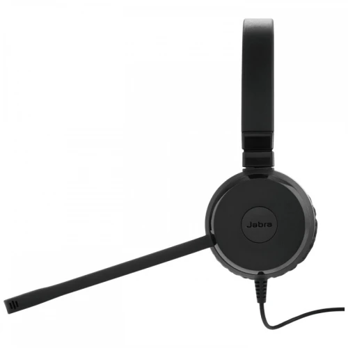JABRA EVOLVE 20 SE FILAIRE - CASQUE AVEC MICRO PROFESSIONNEL USB - PLUG & PLAY - SUPPRESSION DE BRUIT - BLACK