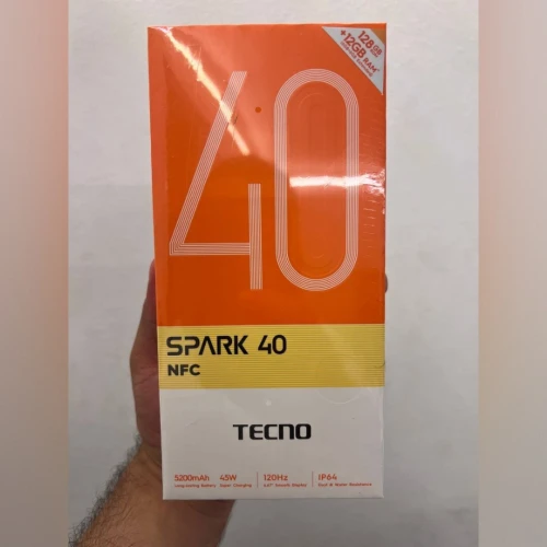 SMARTPHONE TECNO SPARK 40 KM5N - HELIO G81 - DUAL SIM - 6 + 6GB EXTENDED - 128 GO - 6.67" HD+ 120HZ - 50 MP - 5200 MAH - BLACK & GRIS & BLEU SPARK 40 KM5N SPARK 40 KM5N