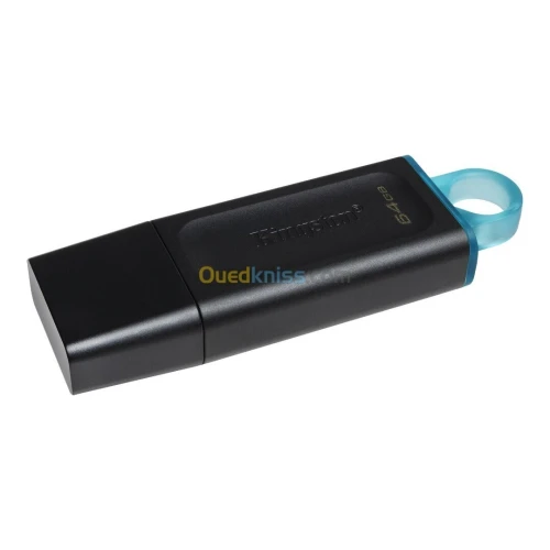 KINGSTON DATATRAVELER EXODIA - FALSH DISQUE 64GB - USB TYPE-A 3.2 - TRANSFERT RAPIDE - BLACK