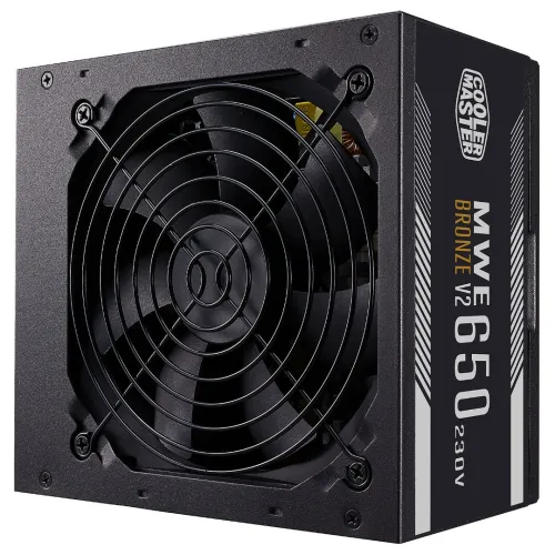 COOLER MASTER MWE 650 W - ALIMENTATION 80 PLUS BRONZE V2 - 230V - DC TO DC - 4 x PCI Express 6 -