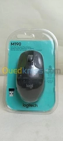 Logitech M190 Souris Sans Fil - Ambidextre - Capteur Optique 1000 Dpi - 3 Boutons