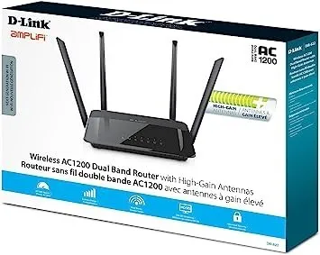 D-Link Routeur DIR-822 - Wi-Fi AC1200 Ethernet Dual Band
