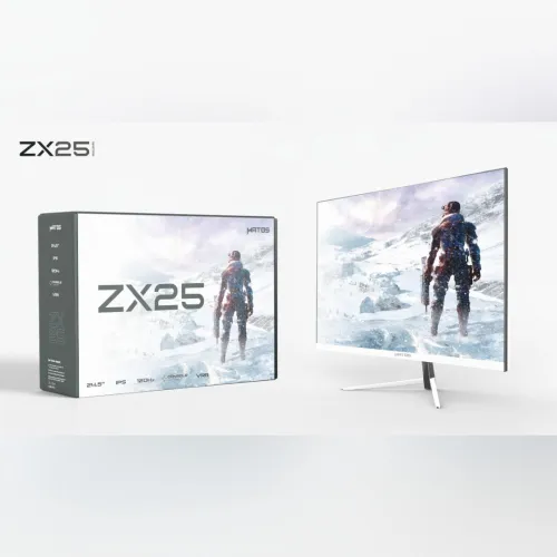 ECRAN MATOS ZX25 - GAMING 120HZ FHD - FAST IPS - 1MS - PC & CONSOLE - G-SYNC - VRR & ALLM - BLACK