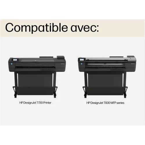 HP DESIGNJET 728 -PACK D'ENCRE ORIGINALES 130ml - 4 COULEURS - HP DESIGNJET T730 - T830 -T650 -T630