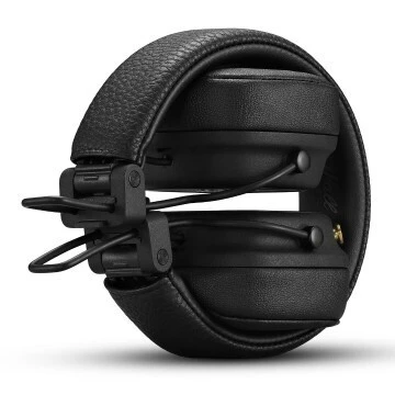 MARSHALL MAJOR IV NOIR - CASQUE SUPRA-AURAL SANS FIL - BLUETOOTH 5.0 - AUTONOMIE 80H - DESIGN PLIABLE - BLACK