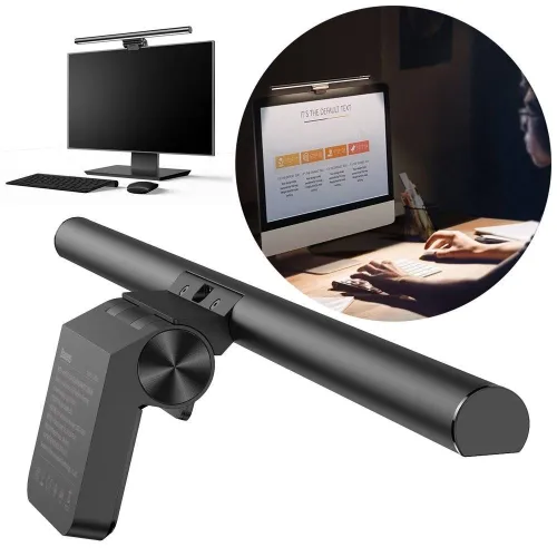 Baseus I-Wok Series Screen Hanging Light Fighting Pro Source De Lumière Asymétrique USB