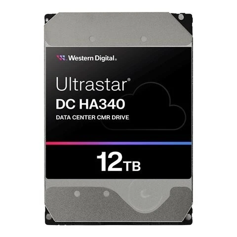 WD ULTRASTAR 12TO - DATA CENTER DISQUE HDD 3.5" - 7200 RPM - SATA III 6GB/S - 512MB -WUS721212BLE6L4
