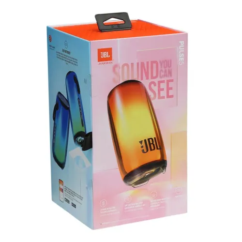 ENCEINTE JBL PULSE 5 - SANS FIL BLUETOOTH - EFFETS LUMINEUX - BASSES INTENSES - ETANCHE -