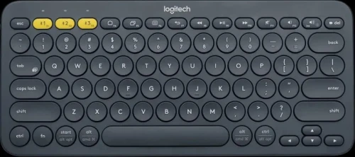 CLAVIER SANS FIL LOGITECH K380 MULTI-DEVICE -BLUETOOTH-MULTI-APPAREILS - COMPATIBLE ANDROID / IOS / WINDOWS - QWERTY -COMPACT - NOIR