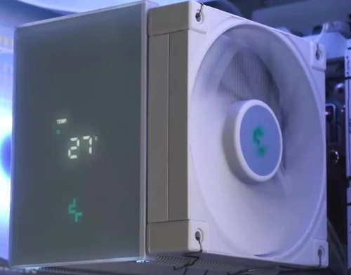 DEEPCOOL AK500 DIGITAL - AIRCOOLING 120MM - ÉCRAN DIGITAL - HAUTE PERFORMANCE - INTEL & AMD - WHITE
