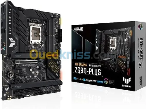 ASUS TUF GAMING Z690-PLUS ATX Socket 1700 Intel - Express - 4x DDR5 - M.2 PCIe 4.0 - USB 3.2