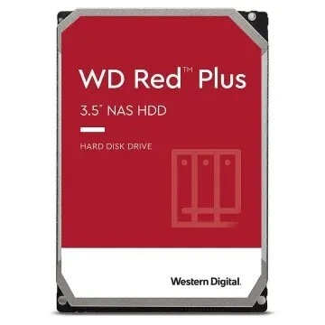 WD RED PLUS NAS WARE 4TB - DISQUE DUR HDD 3.5" - 7200 RPM - SATA 6 GB/S - 256MB CACHE - WD40EFZZ