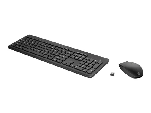 CLAVIER ET SOURIS SANS FIL HP 235 WIRELESS KEYBOARD AND MOUSE COMBO (1Y4D0UT)