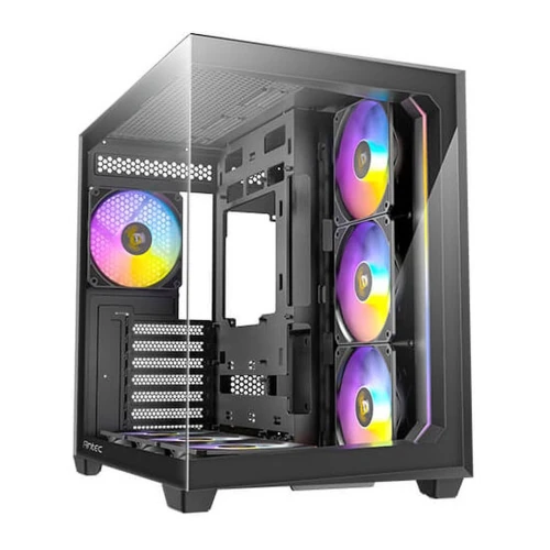 ANTEC C5 ARGB - BOÎTIER MOYEN TOUR - VERRE TREMPÉ - GAMING PANORAMIQUE ARGB - DOUBLE CHAMBRE - VERRE TREMPÉ 270 - USB TYPE-C - BLACK