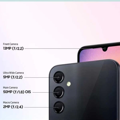SAMSUNG Galaxy A24 - 128 Go - 6 Go - 6,5inch Super AMOLED - 5000 mAh